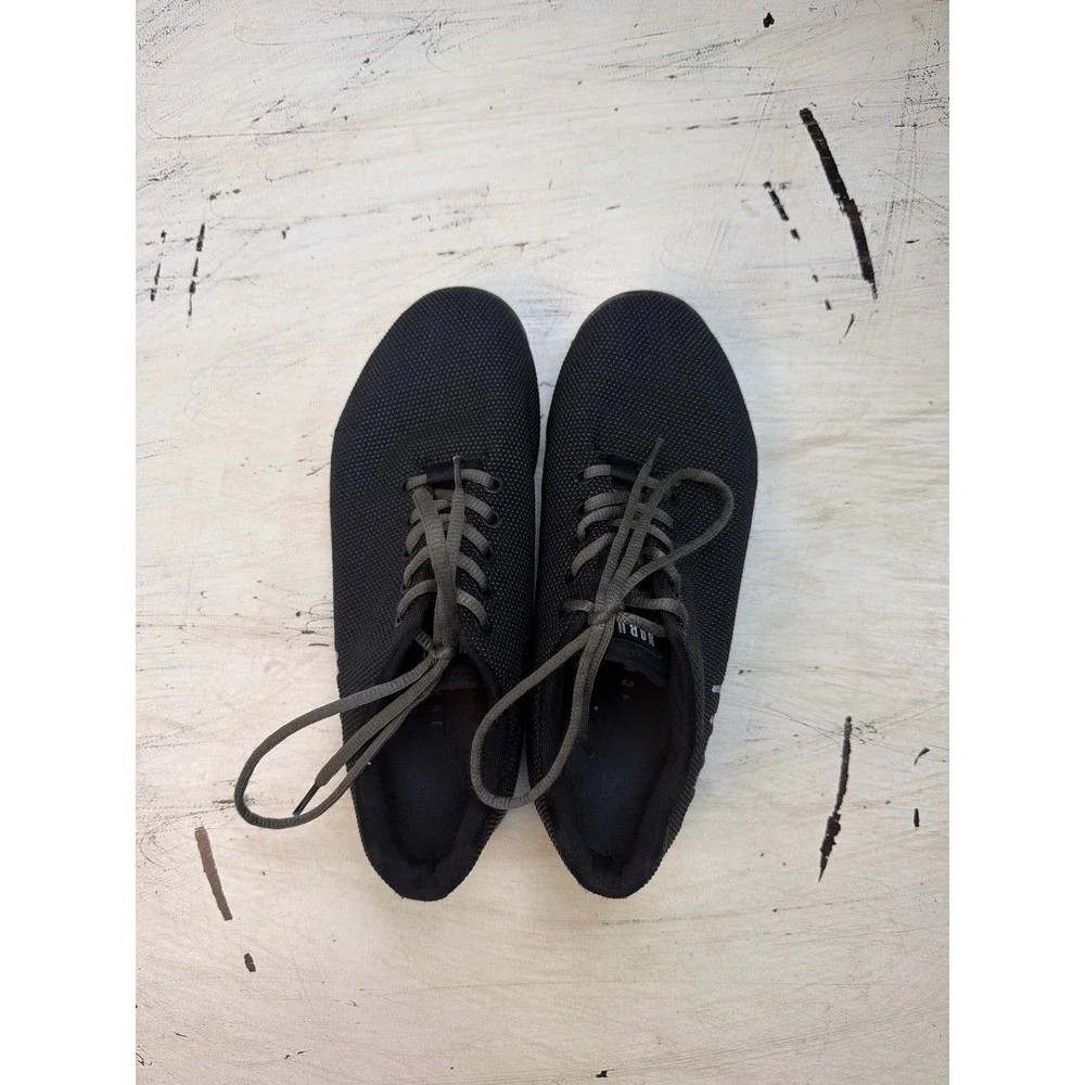NOBULL SuperFabric Trainer Mens 9 Womens 10.5 Dark‎ Gray Black Training Shoes